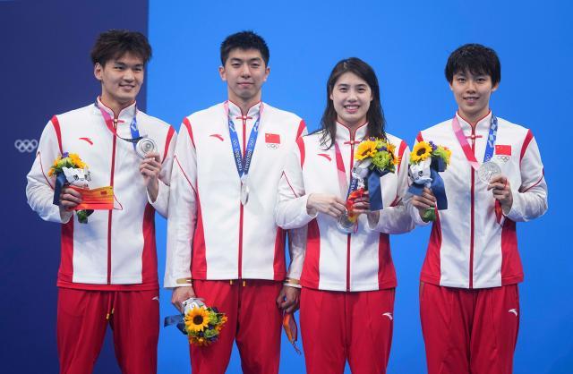 开云体育官方网站-中国混接夺银仍有遗憾 徐嘉余：明年把纪录破回来