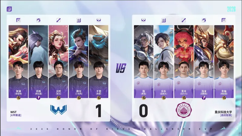开云-WST 2-0 重科:百炼镜手法拉满,WST再下一城